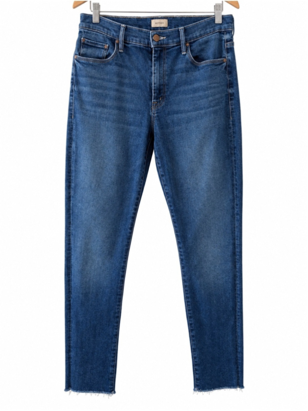 MOTHER The Weekender Fray in Sweet and Sassy Wash Size 31